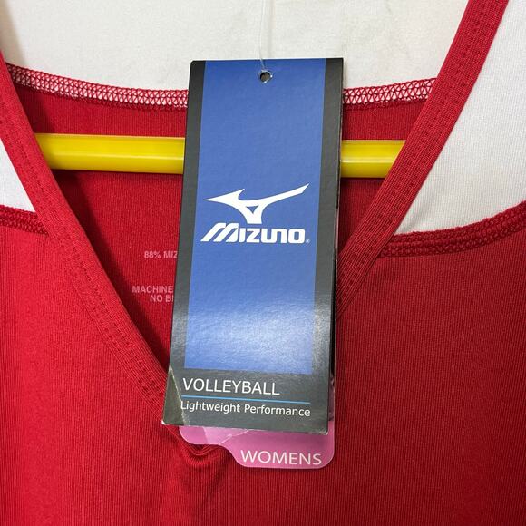 NWT Mizuno Classic Mystic Cap Sleeve Volleyball Jersey Medium Top - Picture 6 of 6
